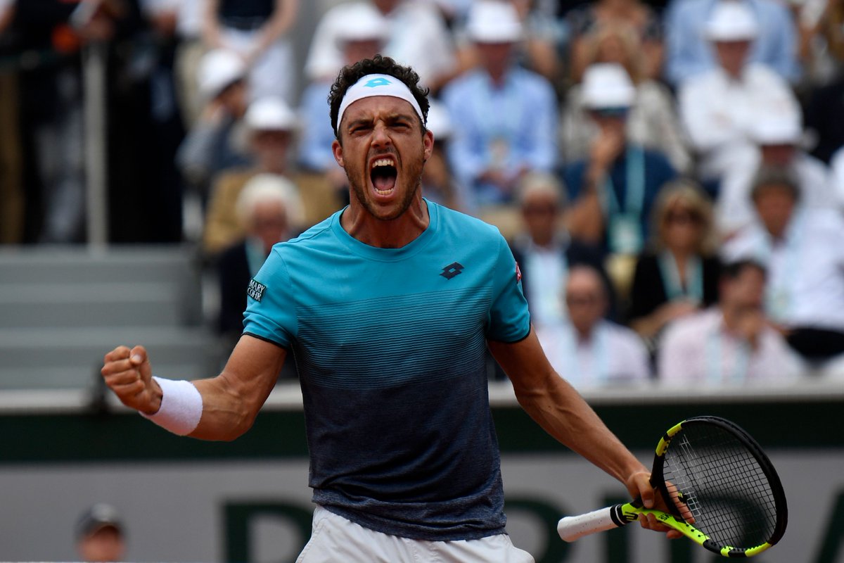 CECCHINATO AT FRENCH OPEN