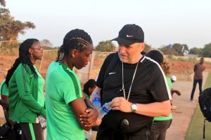 COACH DENNERBY – SUPER FALCONS – GAMBIA