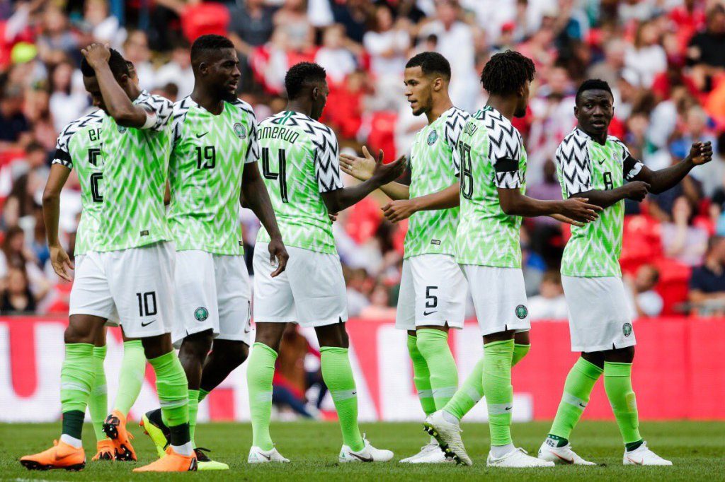SUPER EAGLES RUSSIAN FANS