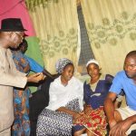EDO STATE – CONDOLENCE VISIT TO FAMILY OF VICTORIA OPARANTI