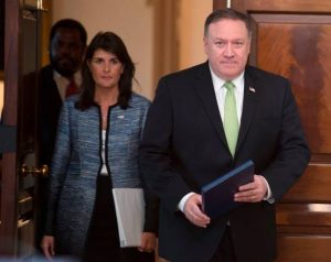 NIKKI HALEY – MIKE POMPEO