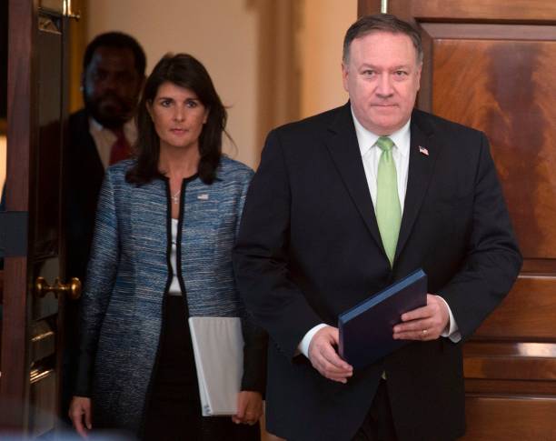 NIKKI HALEY – MIKE POMPEO