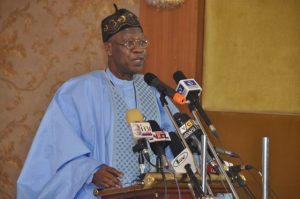 LAI MOHAMMED – MINISTER OF INFORMATION AND CULTURE