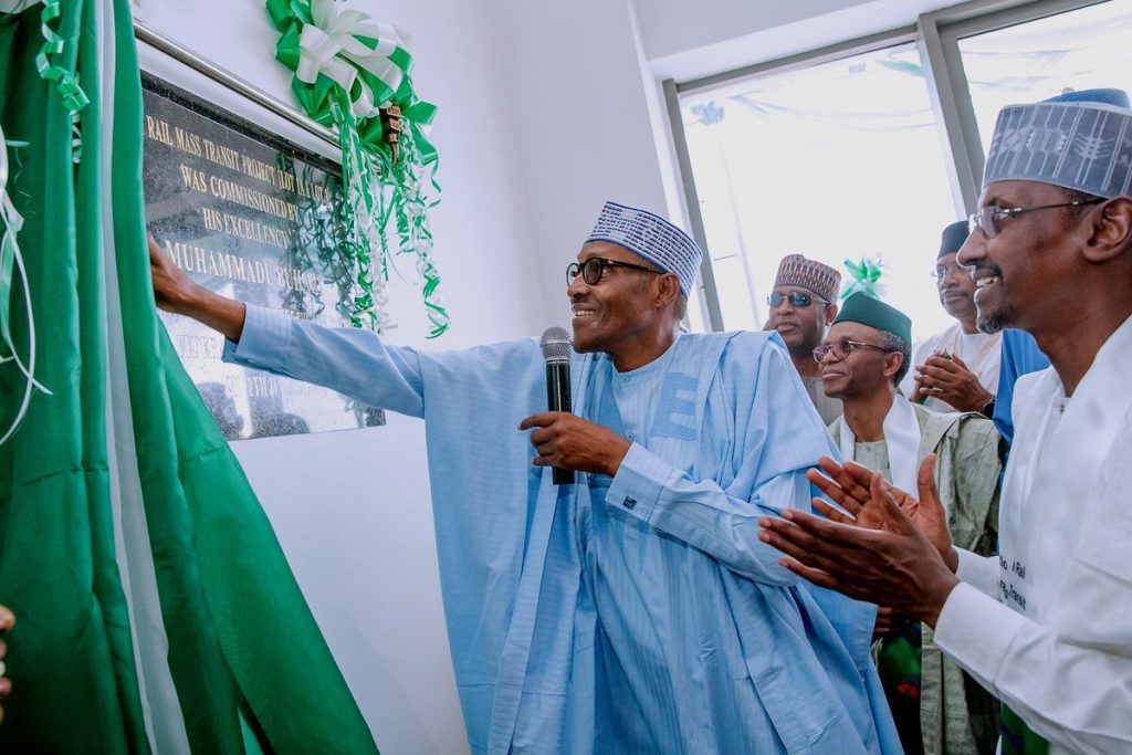 PRESIDENT MUHAMMADU BUHARI – ABUJA LIGHT RAIL