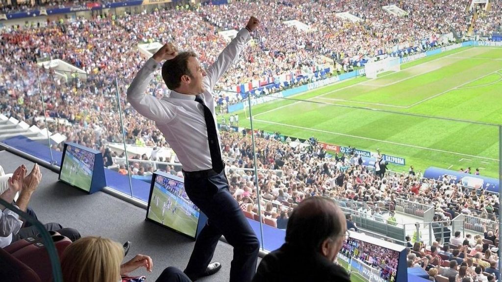 MACRON – RUSSIA 2018