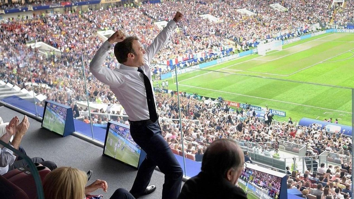 MACRON – RUSSIA 2018