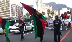 IPOB PLAN PROTEST AT THE HAGUE