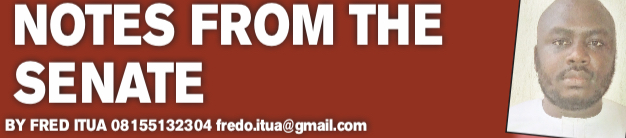 FRED ITUA – NOTES FROMT THE SENATE