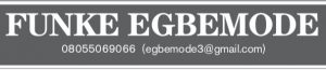 FUNKE EGBEMODE