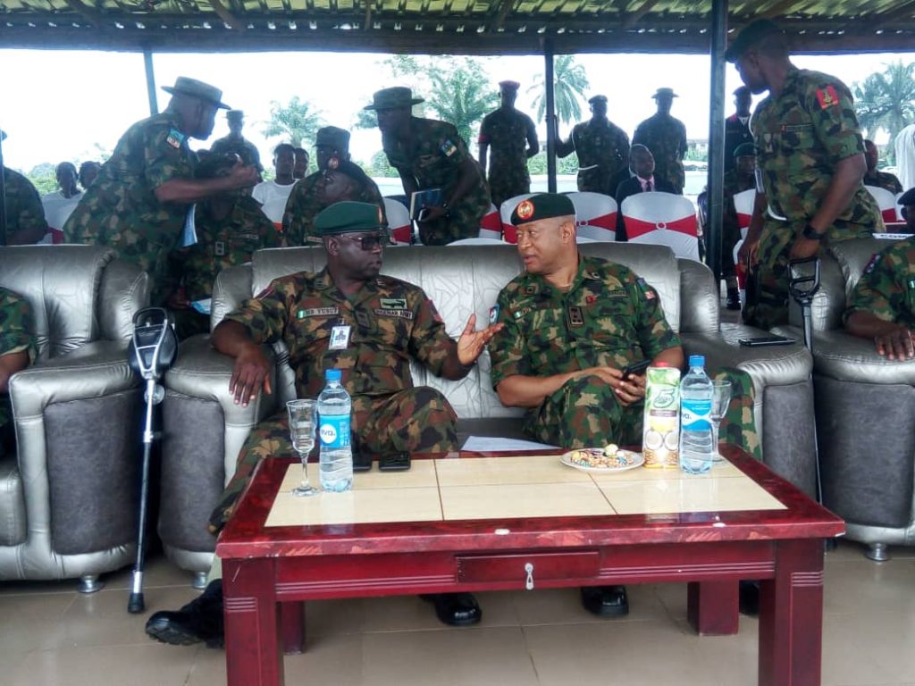 Gen Yusuf and Brig- Gen Aligbe