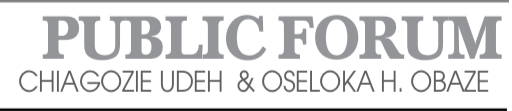 PUBLIC FORUM