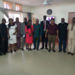 Rotary International in a group photograph with the Ebonyi State Conmmissioner for Health, Dr Daniel Umezurike