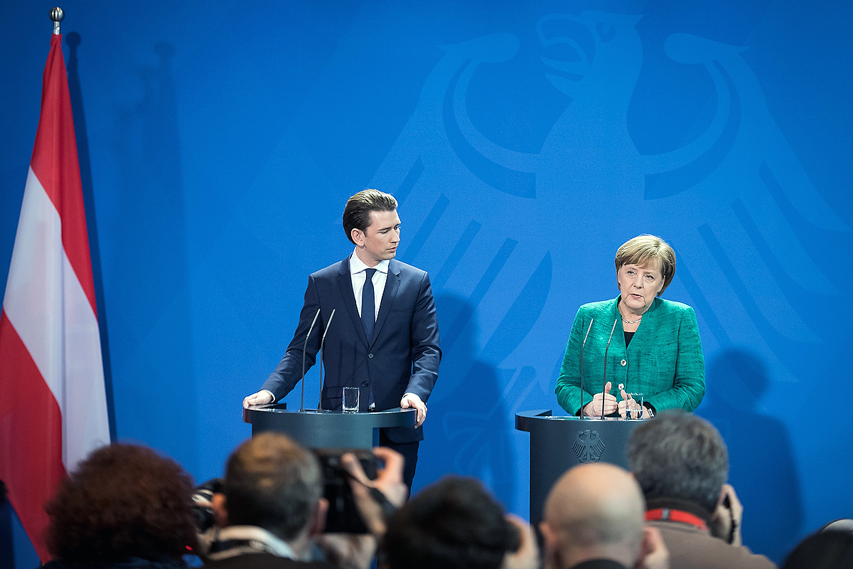 Sebastian-Kurz-Angela-Merkel