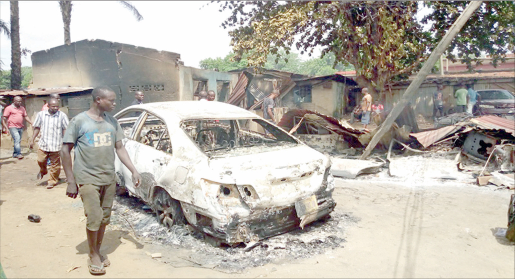 WAR IN EBONYI ARTISANS MARKET