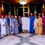 buhari-receives-family-of-late-former-vice-president-alex-ekwueme-in-aso-rock