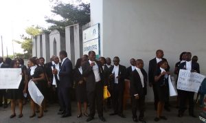 lawyers protest
