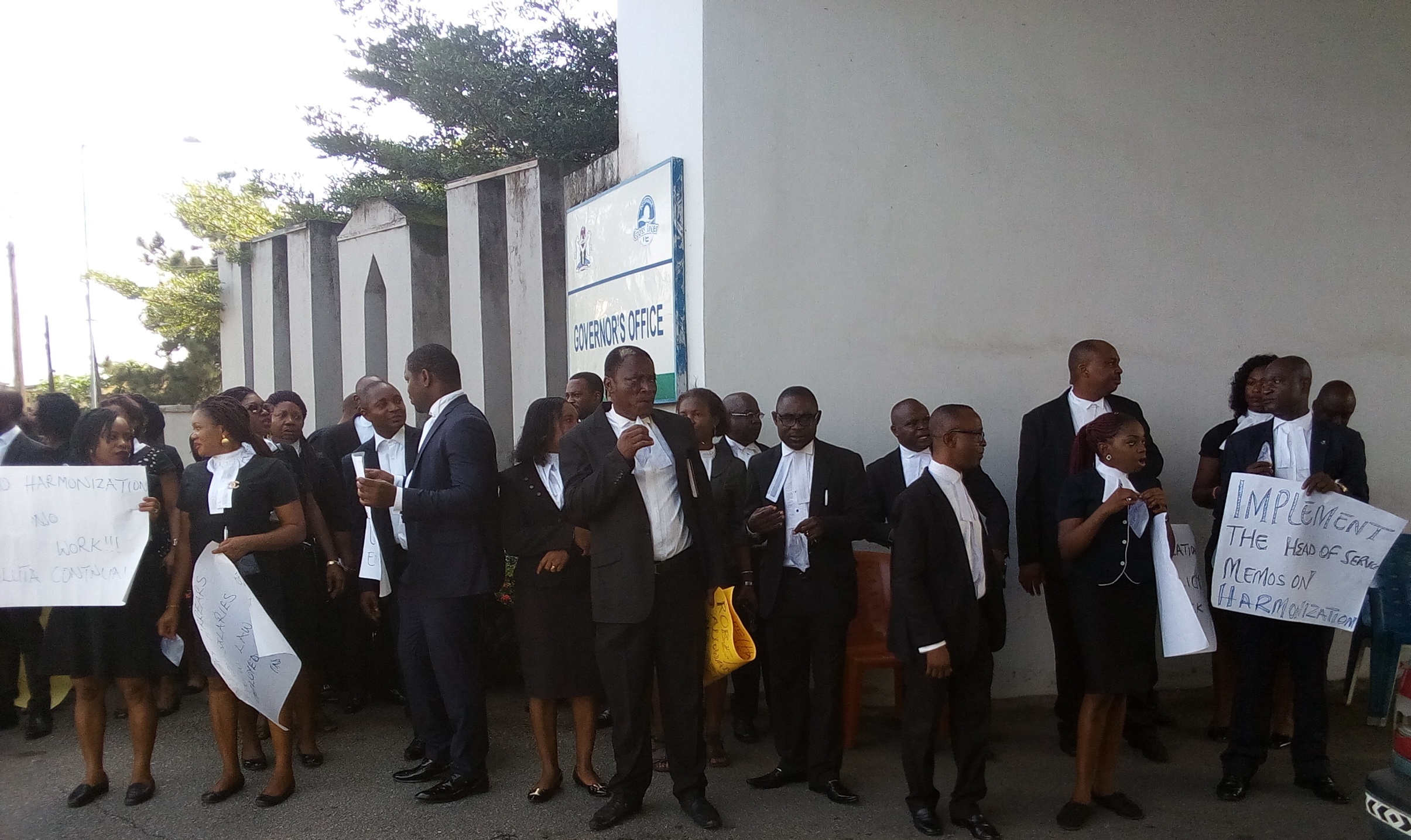 lawyers protest