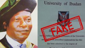 osun-rector-s-phd-is-fake-university-of-ibadan-faults-certificate-of-akinola-olaolu