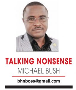 MICHAEL BUSH TALKING NONSENSE