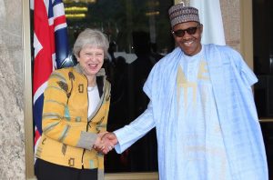 THERESA MAY – PRESIDENT BUHARI