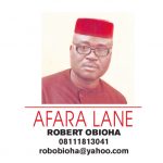 AFARA LANE – ROBERT OBIOHA