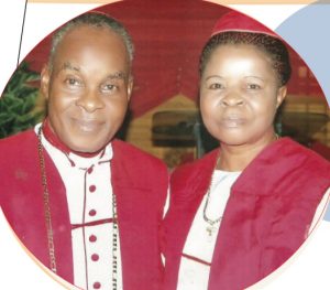 BISHOP AND WIFE