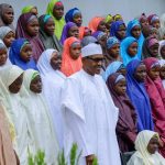 Buhari-Receives-Dapchi-Girls