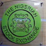 FILE PHOTO: The logo of the Nigerian Stock Exchange in Lagos