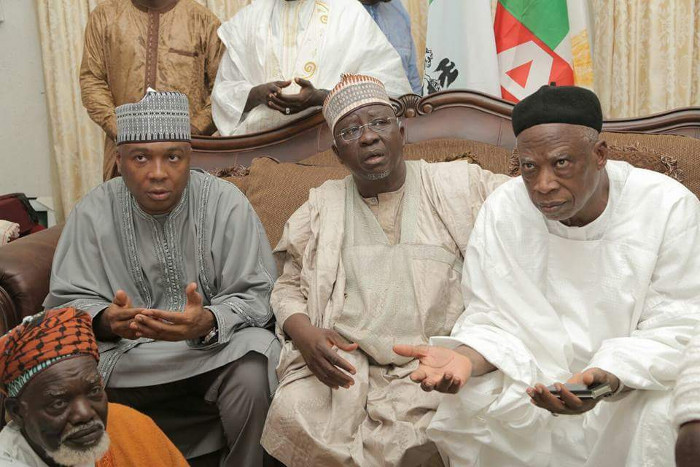 Saraki-at-the-Wedding-of-Senator-Abdullahi-Adamu-child