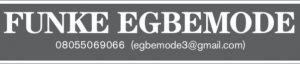 FUNKE EGBEMODE