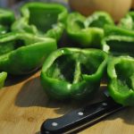 cutting-green-peppers-