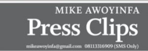 AWOYINFA PRESS CLIPS