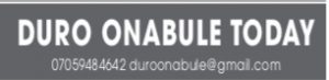 DURO ONABULE TODAY