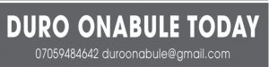 DURO ONABULE TODAY