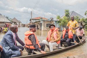 OSINBAJO VISIT ANAMBRA AFTER FLOODING