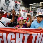 Filipinos protest