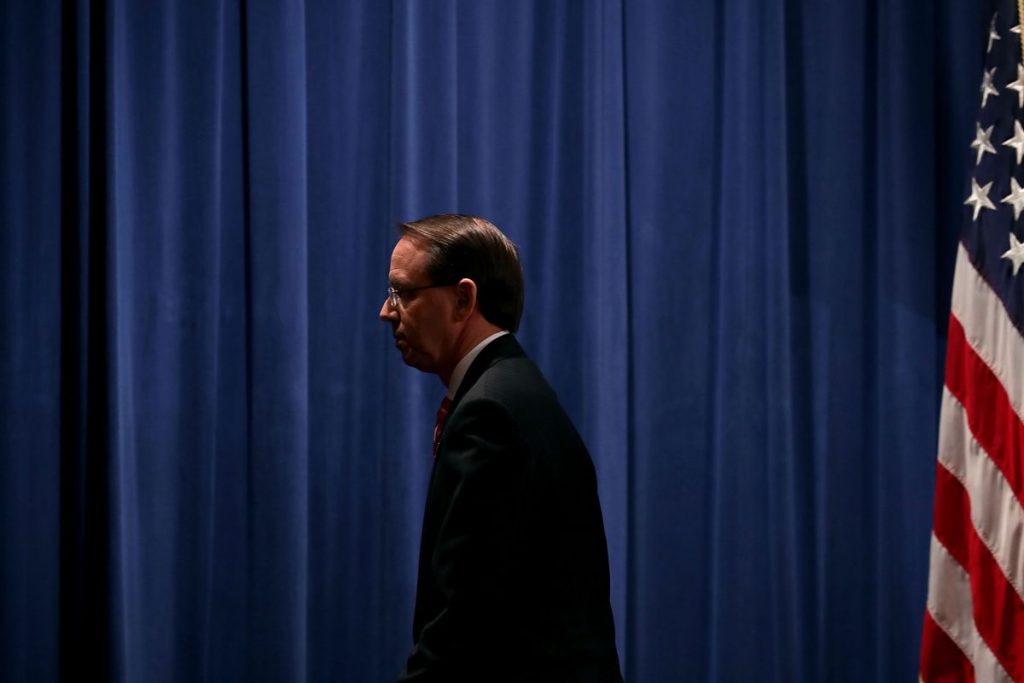 Rod Rosenstein, US Deputy Attorney General