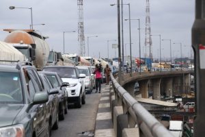 TRUCKS ON LAGOS ROADS