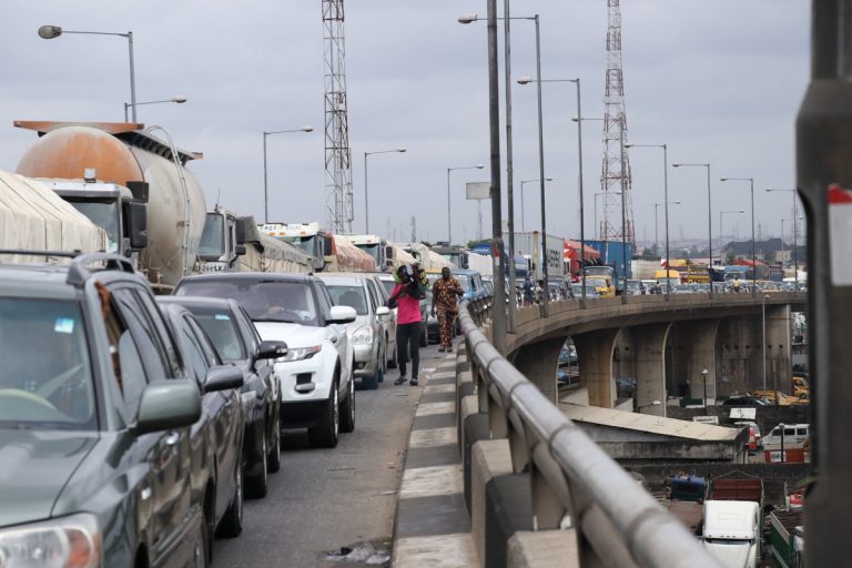 TRUCKS ON LAGOS ROADS
