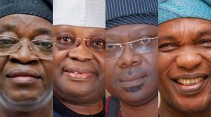 Oyetola, Adeleke, Omisore, Adeoti