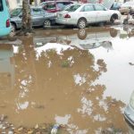 KADUNA – flooded mechanic workshop