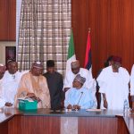 PRESIDENT BUHARI SIGNS 2018 BUDGET
