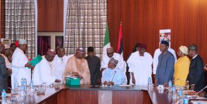 PRESIDENT BUHARI SIGNS 2018 BUDGET