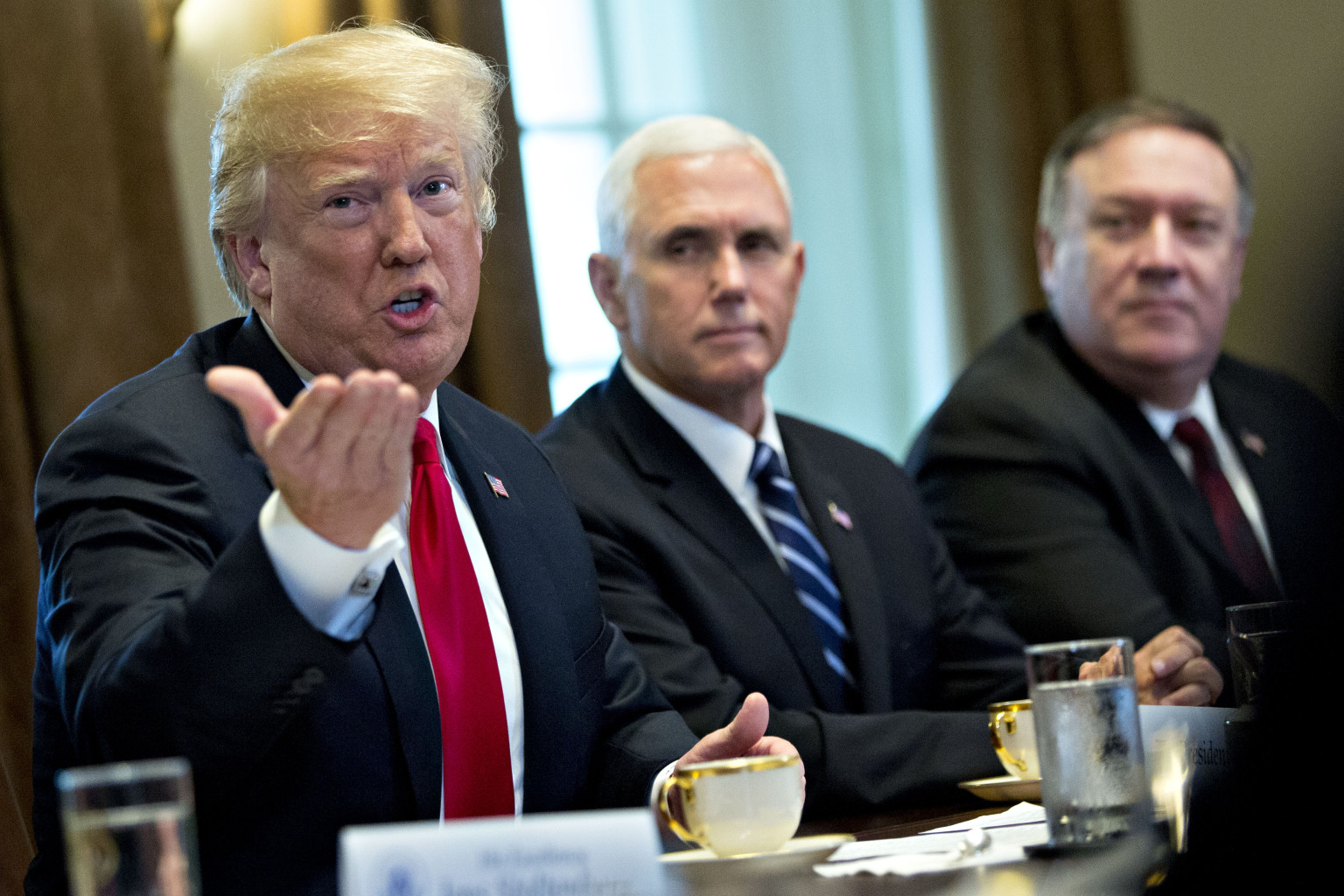 President Trump Hosts NATO’s Secretary General Jens Stoltenberg At The White House