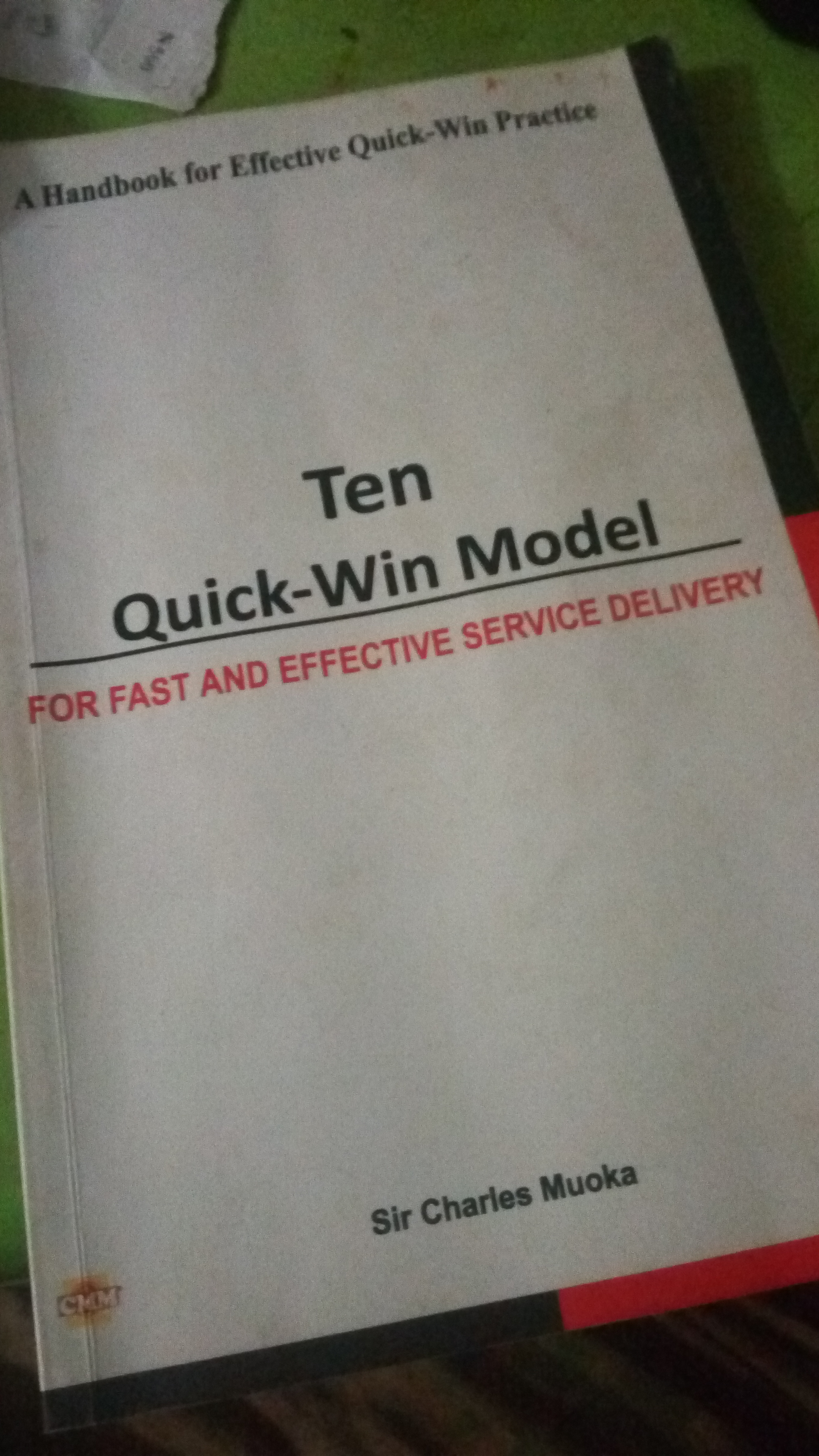 Ten Quick Ways cover