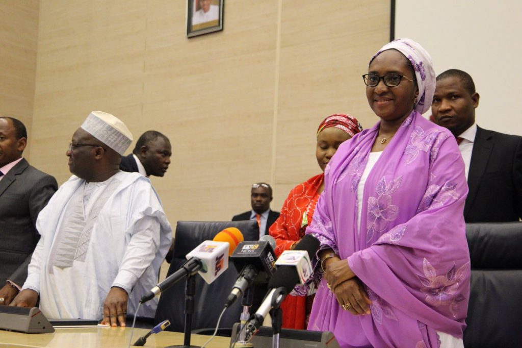 Zainab Shamsuna Ahmed Minister of Finance