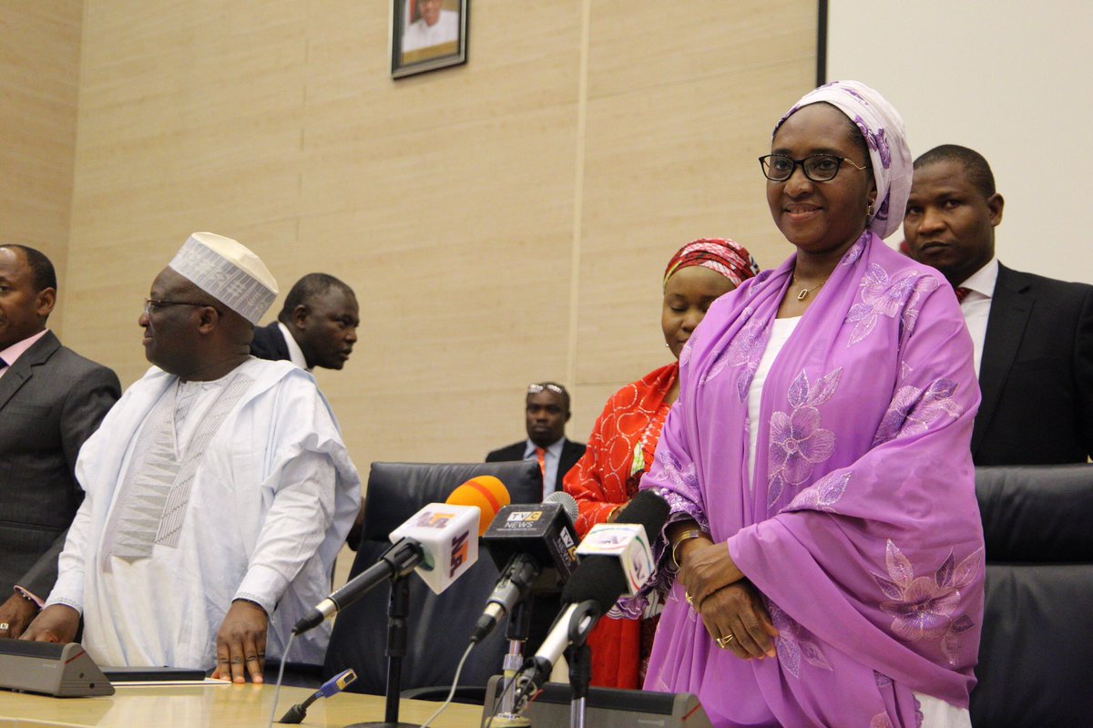 Zainab Shamsuna Ahmed Minister of Finance