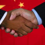 China-Africa handshake