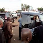 Governor Yari’s convoy