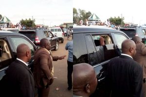 Governor Yari’s convoy
